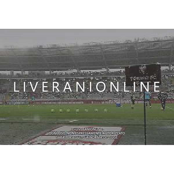 Torino 03.06.2023 Stadio Grande Torino ©Manuela Viganti/Agenzia Aldo Liverani Torino vs Inter Campionato Calcio Serie A TIM 2022/2023 38a giornata Nella foto: diluvio sullo stadio grande torino prima del fischio di inizio della partita