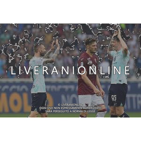 Torino 03.06.2023 Stadio Grande Torino ©Manuela Viganti/Agenzia Aldo Liverani Torino vs Inter Campionato Calcio Serie A TIM 2022/2023 38a giornata Nella foto: esultanza inter dopo il gol di marcelo brozovic