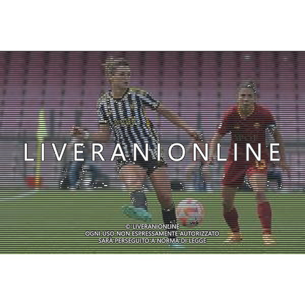 Stadio Arechi Salerno Finale Coppa Italia Femminile 2022-2023 Juventus-Roma In foto: Cristiana Girelli contro Elisa Bartoli ©Andrea Rosito / AGENZIA ALDO LIVERANI SAS