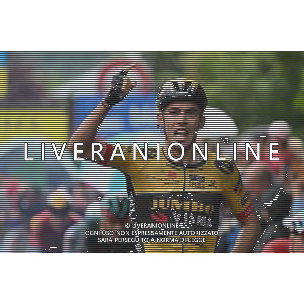 04-06-2023 Criterium Du Dauphine Libere; Tappa 01 Chambon Sur Lac - Chambon Sur Lac; 2023, Jumbo - Visma; Laporte, Christophe; Chambon Sur Lac; ©SIROTTI / AGENZIA ALDO LIVERANI SAS