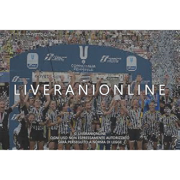 Stadio Arechi Salerno Finale Coppa Italia Femminile 2022-2023 Juventus-Roma In foto: La Juventus alza la Coppa Italia ©Andrea Rosito / AGENZIA ALDO LIVERANI SAS