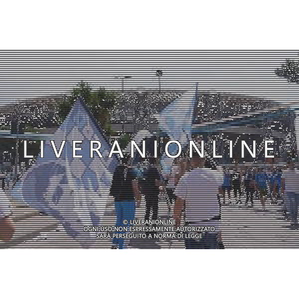Napoli - Sampdoria Campionato Calcio Serie A Tim 04.06.2023 nella foto: Festeggiamenti dei tifosi fuori lo stadio prima della partita Foto Mosca, Ag.Liverani / AGENZIA ALDO LIVERANI SAS