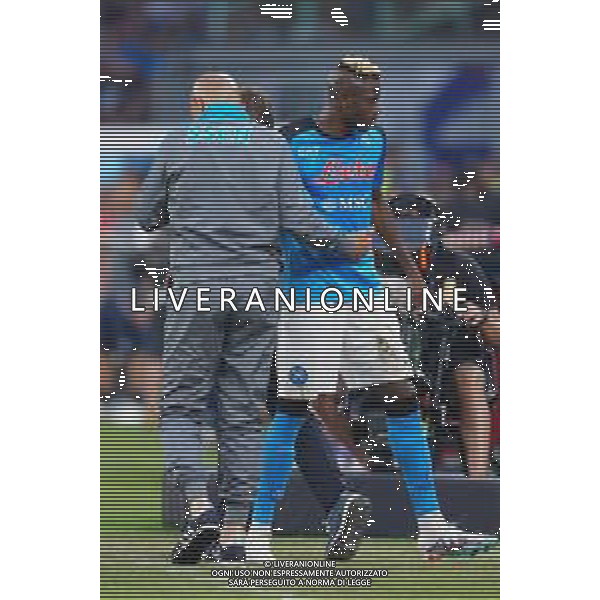 NAPOLI - SAMPDORIA Campionato Calcio Serie A Tim 04.06.2023 nella foto:Victor Osimhen, Luciano Spalletti Foto Mosca, Ag.Liverani / AGENZIA ALDO LIVERANI SAS
