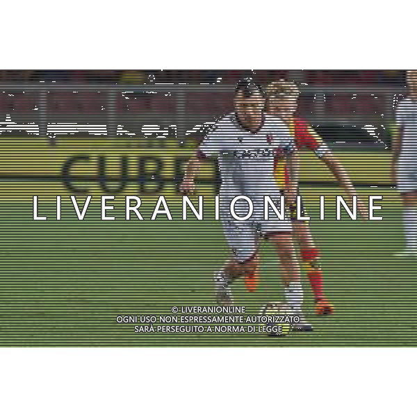 Gary Medel (Bologna FC) and Morten Hjulmand (US Lecce) during the Italian soccer Serie A match US Lecce vs Bologna FC on June 04, 2023 at Via del Mare Stadium in Lecce, Italy. Photo by Emmanuele Mastrodonato/ag. Aldo Liverani sas