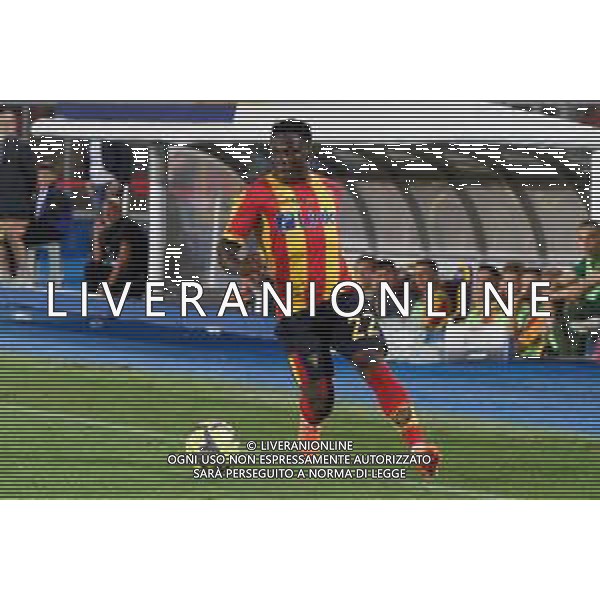 Lameck Banda (US Lecce) during the Italian soccer Serie A match US Lecce vs Bologna FC on June 04, 2023 at Via del Mare Stadium in Lecce, Italy. Photo by Emmanuele Mastrodonato/ag. Aldo Liverani sas