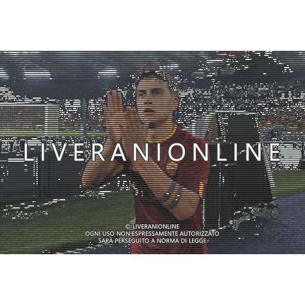 Roma vs Spezia Campionato Serie A TIM - 38 Giornata - Stadio Olimpico - Roma 04-06-2023 nella foto Dybala saluta il pubblico ©Federico Gaetano / AGENZIA ALDO LIVERANI SAS