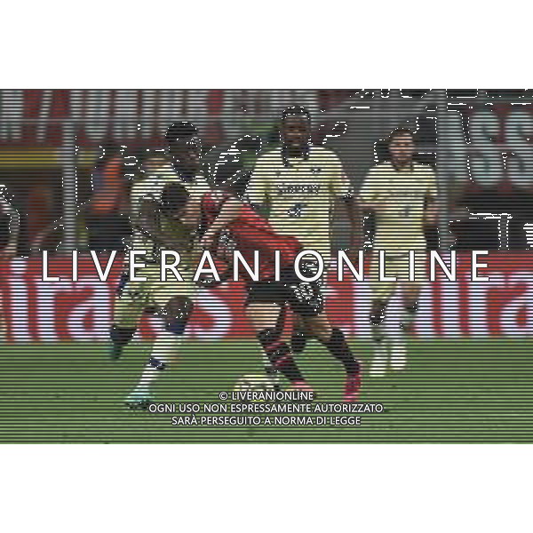 Brahim Diaz (Milan) e Ibrahim Sulemana Kakari (Hellas Verona) Milan vs Hellas Verona Milano 04-06-2023 Stadio Giuseppe Meazza - San Siro Campionato Serie A TIM - 38a giornata foto Roberto Garavaglia/ag. Aldo Liverani sas / AGENZIA ALDO LIVERANI SAS