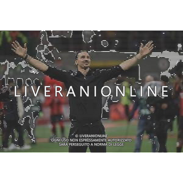saluto Zlatan Ibrahimovic (Milan) Milan vs Hellas Verona Milano 04-06-2023 Stadio Giuseppe Meazza - San Siro Campionato Serie A TIM - 38a giornata foto Roberto Garavaglia/ag. Aldo Liverani sas / AGENZIA ALDO LIVERANI SAS
