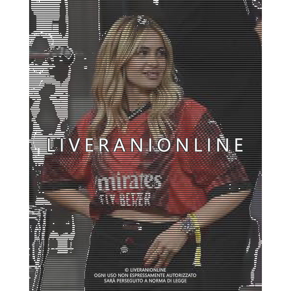 Giulia Pastore fidanzata di Sandro Tonali Milan vs Hellas Verona Milano 04-06-2023 Stadio Giuseppe Meazza - San Siro Campionato Serie A TIM - 38a giornata foto Roberto Garavaglia/ag. Aldo Liverani sas / AGENZIA ALDO LIVERANI SAS