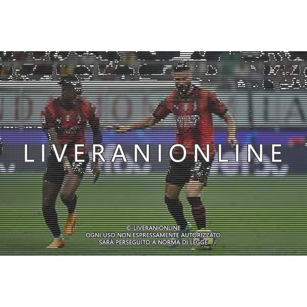 Rafael Leao (Milan) SX e Olivier Giroud (Milan) DX Milan vs Hellas Verona Milano 04-06-2023 Stadio Giuseppe Meazza - San Siro Campionato Serie A TIM - 38a giornata foto Roberto Garavaglia/ag. Aldo Liverani sas / AGENZIA ALDO LIVERANI SAS