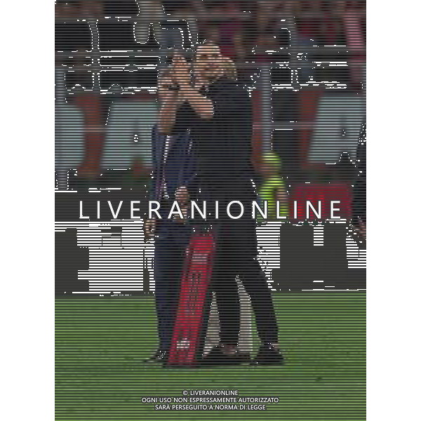 SALUTO DI ZLATAN IBRAHIMOVIC A FINE GARA - MILAN vs HELLAS VERONA Campionato Calcio Serie A TIM 04.06.2023 ©PAOLO GIAMPIETRI / AGENZIA ALDO LIVERANI SAS