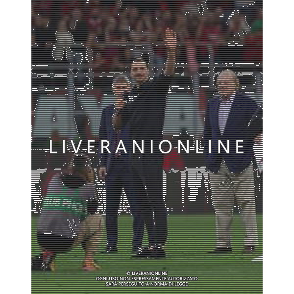 SALUTO DI ZLATAN IBRAHIMOVIC A FINE GARA - MILAN vs HELLAS VERONA Campionato Calcio Serie A TIM 04.06.2023 ©PAOLO GIAMPIETRI / AGENZIA ALDO LIVERANI SAS