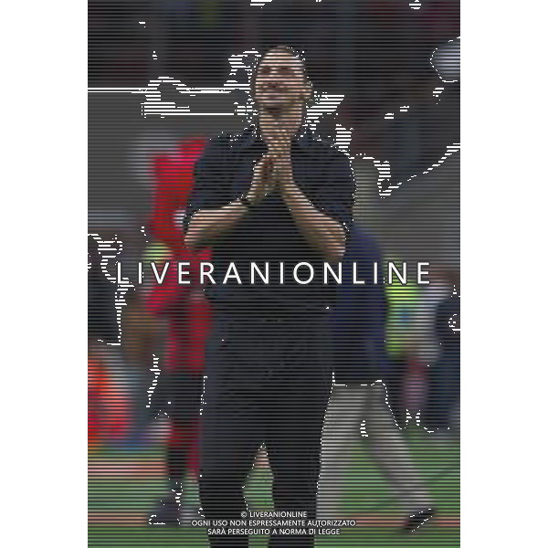 SALUTO DI ZLATAN IBRAHIMOVIC A FINE GARA - MILAN vs HELLAS VERONA Campionato Calcio Serie A TIM 04.06.2023 ©PAOLO GIAMPIETRI / AGENZIA ALDO LIVERANI SAS