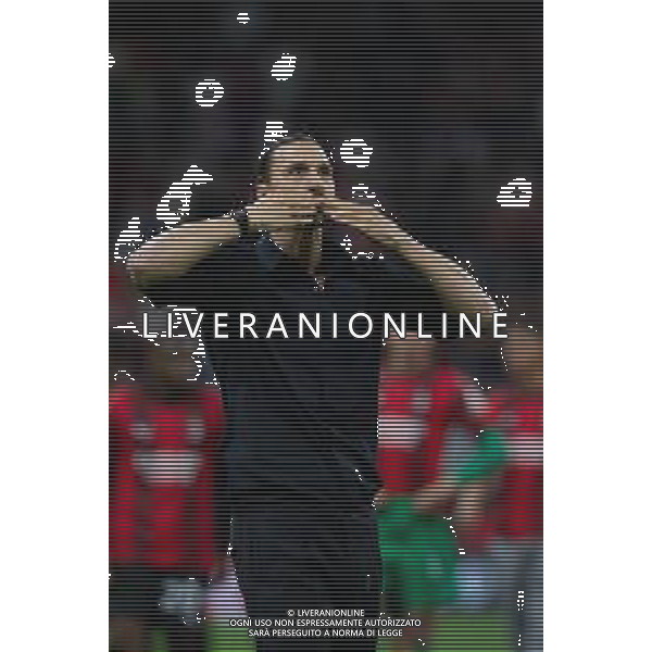 SALUTO DI ZLATAN IBRAHIMOVIC A FINE GARA - MILAN vs HELLAS VERONA Campionato Calcio Serie A TIM 04.06.2023 ©PAOLO GIAMPIETRI / AGENZIA ALDO LIVERANI SAS