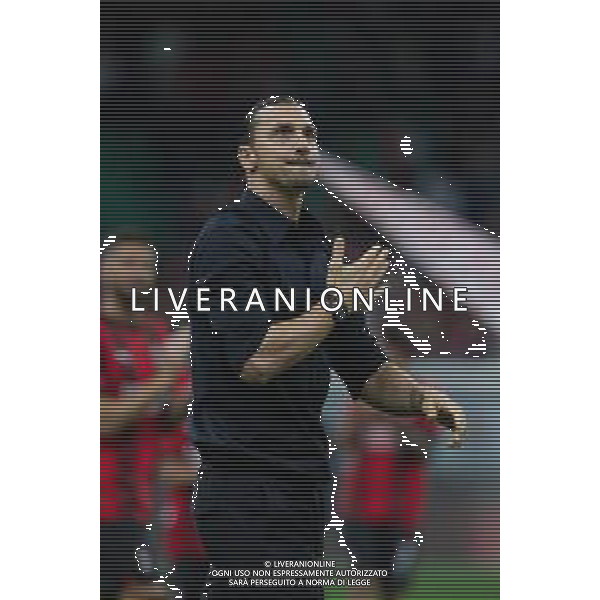 SALUTO DI ZLATAN IBRAHIMOVIC A FINE GARA - MILAN vs HELLAS VERONA Campionato Calcio Serie A TIM 04.06.2023 ©PAOLO GIAMPIETRI / AGENZIA ALDO LIVERANI SAS