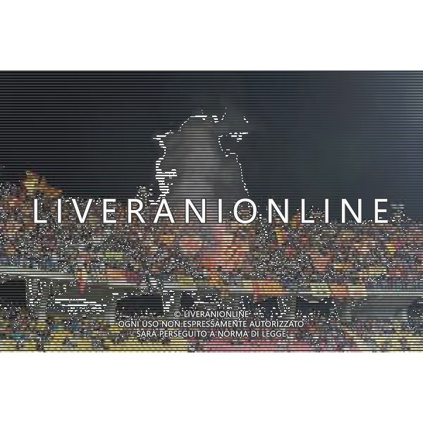 Supporters of US Lecce during the Italian soccer Serie A match US Lecce vs Bologna FC on June 04, 2023 at Via del Mare Stadium in Lecce, Italy. Photo by Emmanuele Mastrodonato/ag. Aldo Liverani sas