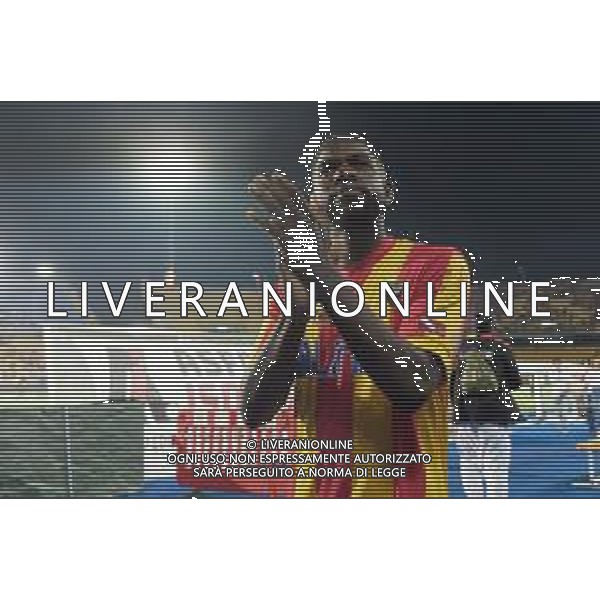 Samuel Umtiti (US Lecce) applauds fans during the Italian soccer Serie A match US Lecce vs Bologna FC on June 04, 2023 at Via del Mare Stadium in Lecce, Italy. Photo by Emmanuele Mastrodonato/ag. Aldo Liverani sas