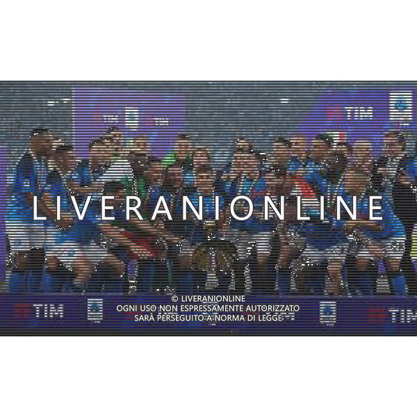 04-06-2023 NAPOLI CAMPIONATO DI CALCIO SERIE A NAPOLI-SAMPDORIA FESTA SCUDETTO: PREMIAZIONE NAPOLI 3 SCUDETTO CAMPIONE D\'ITALIA FOTO MOSCA\AG.ALDO LIVERANI