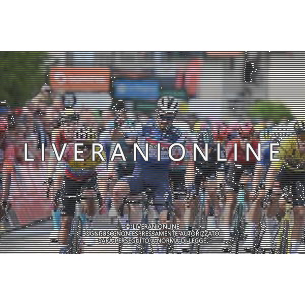 05-06-2023 Criterium Du Dauphine Libere; Tappa 02 Brassac Les Mines - La Chaise Dieu; 2023, Soudal - Quickstep; Alaphilippe, Julian; La Chaise Dieu; ©SIROTTI / AGENZIA ALDO LIVERANI SAS