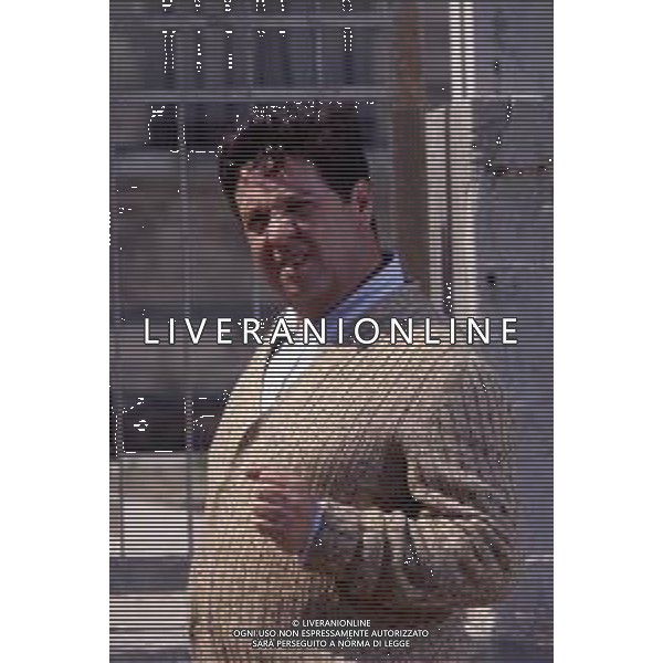 DIAP-Renato Pozzetto attore, regista, cantante italiano - Retrospettiva nella foto durante le riprese del film \'Burro\' di Jose\' Maria Sanchez nel 1989 © ARCHIVIO / AGENZIA ALDO LIVERANI SAS