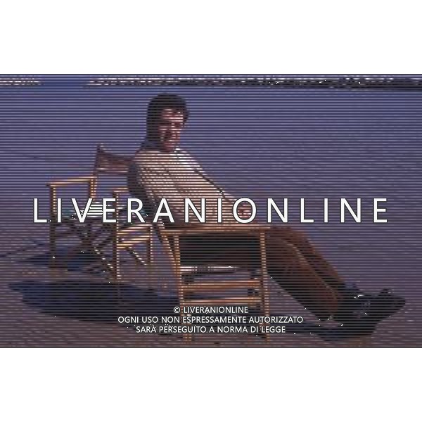 DIAP-Renato Pozzetto attore, regista, cantante italiano - Retrospettiva nella foto durante le riprese del film \'Burro\' di Jose\' Maria Sanchez nel 1989 © ARCHIVIO / AGENZIA ALDO LIVERANI SAS 
