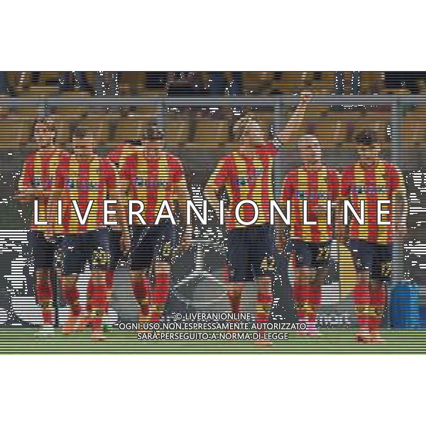 Morten Hjulmand (US Lecce) celebrates with teammates during the Italian soccer Serie A match US Lecce vs Bologna FC on June 04, 2023 at Via del Mare Stadium in Lecce, Italy. Photo by Emmanuele Mastrodonato/ag. Aldo Liverani sas/ AGENZIA ALDO LIVERANI SAS