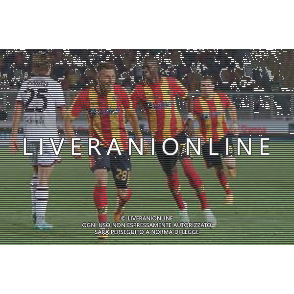 Remi Oudin (US Lecce) and Assan Ceesay (US Lecce) during the Italian soccer Serie A match US Lecce vs Bologna FC on June 04, 2023 at Via del Mare Stadium in Lecce, Italy. Photo by Emmanuele Mastrodonato/ag. Aldo Liverani sas/ AGENZIA ALDO LIVERANI SAS