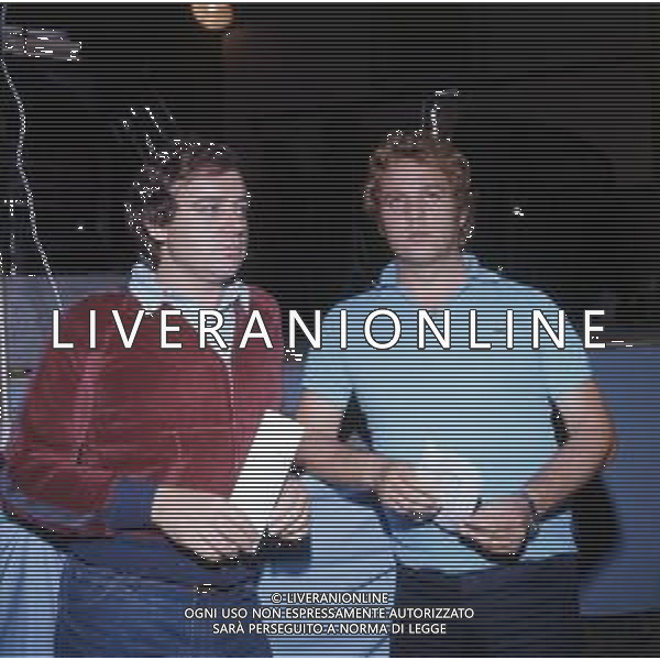 Col-RETROSPETTIVA COCHI PONZONI E RENATO POZZETTO ATTORI CANTANTI NELLA FOTO A VENEZIA NELL\'ANNO 1975 AG ALDO LIVERANI SAS