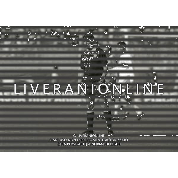 20-03-1994 PIACENZA CAMPIONATO DI CALCIO SERIE A PIACENZA-ATALANTA 4-0 NELLA FOTO ARBITRO COSIMO BOLOGNINO AG ALDO LIVERANI SAS