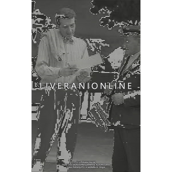 NEG-RETROSPETTIVA LUIGI VANNUCCHI ATTORE NELLA FOTO LUIGI VANNUCCHI A ROMA NELL\'ANNO 1968  FOTO PASCUTTINI-AG ALDO LIVERANI SAS 