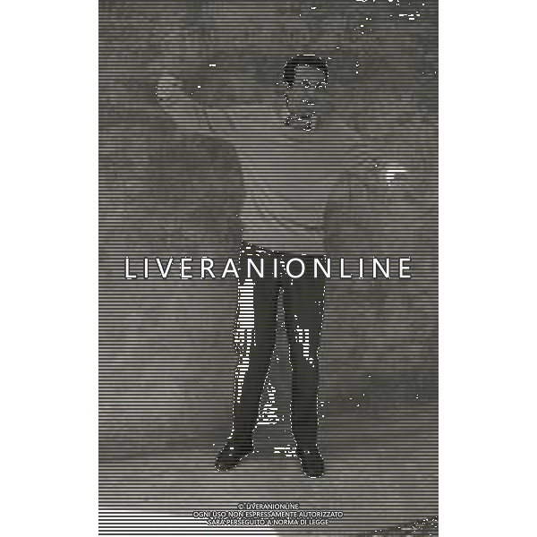 NEG-RETROSPETTIVA LUIGI VANNUCCHI ATTORE NELLA FOTO LUIGI VANNUCCHI A ROMA NELL\'ANNO 1968  FOTO PASCUTTINI-AG ALDO LIVERANI SAS 