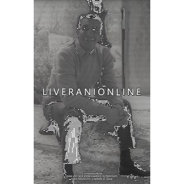 NEG-RETROSPETTIVA LUIGI VANNUCCHI ATTORE NELLA FOTO LUIGI VANNUCCHI A ROMA NELL\'ANNO 1968  FOTO PASCUTTINI-AG ALDO LIVERANI SAS 
