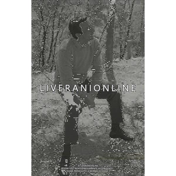 NEG-RETROSPETTIVA LUIGI VANNUCCHI ATTORE NELLA FOTO LUIGI VANNUCCHI A ROMA NELL\'ANNO 1968  FOTO PASCUTTINI-AG ALDO LIVERANI SAS 