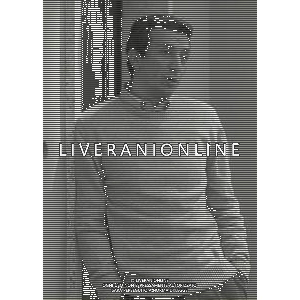 NEG-RETROSPETTIVA LUIGI VANNUCCHI ATTORE NELLA FOTO LUIGI VANNUCCHI A ROMA NELL\'ANNO 1968  FOTO PASCUTTINI-AG ALDO LIVERANI SAS 