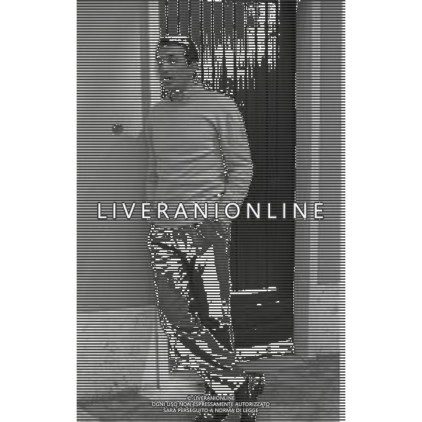NEG-RETROSPETTIVA LUIGI VANNUCCHI ATTORE NELLA FOTO LUIGI VANNUCCHI A ROMA NELL\'ANNO 1968  FOTO PASCUTTINI-AG ALDO LIVERANI SAS 