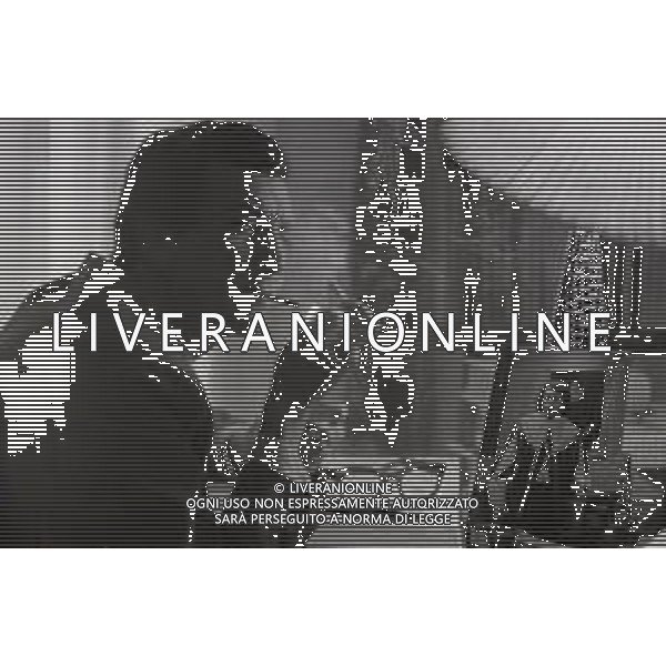 NEG-RETROSPETTIVA LUIGI VANNUCCHI ATTORE NELLA FOTO LUIGI VANNUCCHI A ROMA NELL\'ANNO 1968  FOTO PASCUTTINI-AG ALDO LIVERANI SAS 