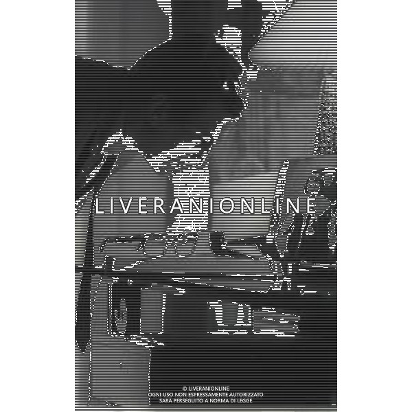 NEG-RETROSPETTIVA LUIGI VANNUCCHI ATTORE NELLA FOTO LUIGI VANNUCCHI A ROMA NELL\'ANNO 1968  FOTO PASCUTTINI-AG ALDO LIVERANI SAS 