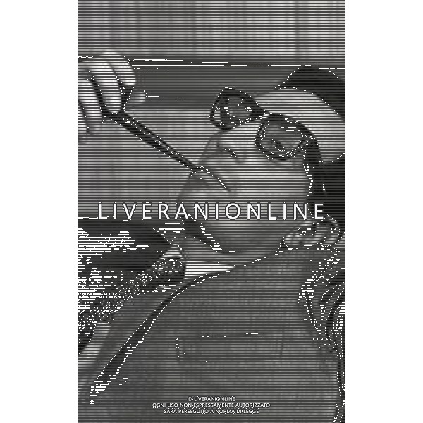 NEG-RETROSPETTIVA LUIGI VANNUCCHI ATTORE NELLA FOTO LUIGI VANNUCCHI A ROMA NELL\'ANNO 1968  FOTO PASCUTTINI-AG ALDO LIVERANI SAS 