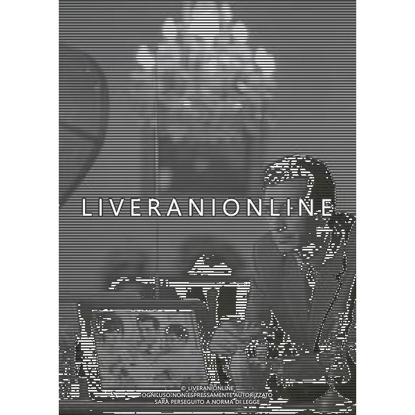 NEG-RETROSPETTIVA LUIGI VANNUCCHI ATTORE NELLA FOTO LUIGI VANNUCCHI A ROMA NELL\'ANNO 1968  FOTO PASCUTTINI-AG ALDO LIVERANI SAS 