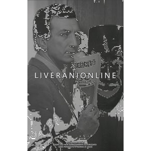 NEG-RETROSPETTIVA LUIGI VANNUCCHI ATTORE NELLA FOTO LUIGI VANNUCCHI A ROMA NELL\'ANNO 1968  FOTO PASCUTTINI-AG ALDO LIVERANI SAS 
