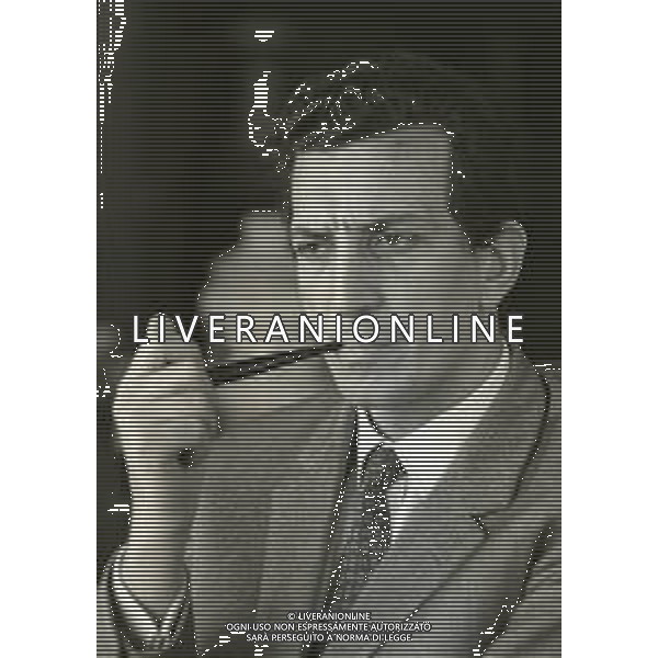 NEG-RETROSPETTIVA LUIGI VANNUCCHI ATTORE NELLA FOTO LUIGI VANNUCCHI A ROMA NELL\'ANNO 1968  FOTO PASCUTTINI-AG ALDO LIVERANI SAS 