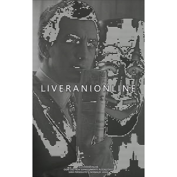 NEG-RETROSPETTIVA LUIGI VANNUCCHI ATTORE NELLA FOTO LUIGI VANNUCCHI A ROMA NELL\'ANNO 1968  FOTO PASCUTTINI-AG ALDO LIVERANI SAS 