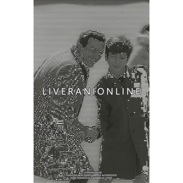 NEG-RETROSPETTIVA LUIGI VANNUCCHI ATTORE NELLA FOTO LUIGI VANNUCCHI A ROMA NELL\'ANNO 1968 CON LA FAMIGLIA FOTO PASCUTTINI-AG ALDO LIVERANI SAS 