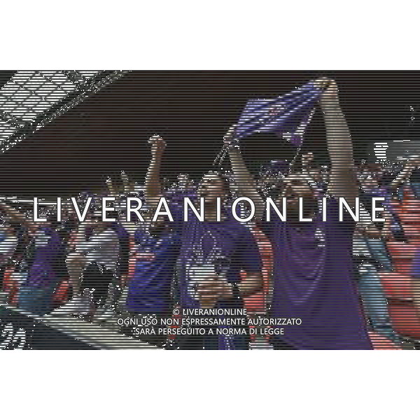 TVRG tifosi Fiorentina Fiorentina vs West Ham United Praga (CZE) 07-06-2023 Eden Arena Finale UEFA Conference League foto Roberto Garavaglia/ag. Aldo Liverani sas/AGENZIA ALDO LIVERANI SAS