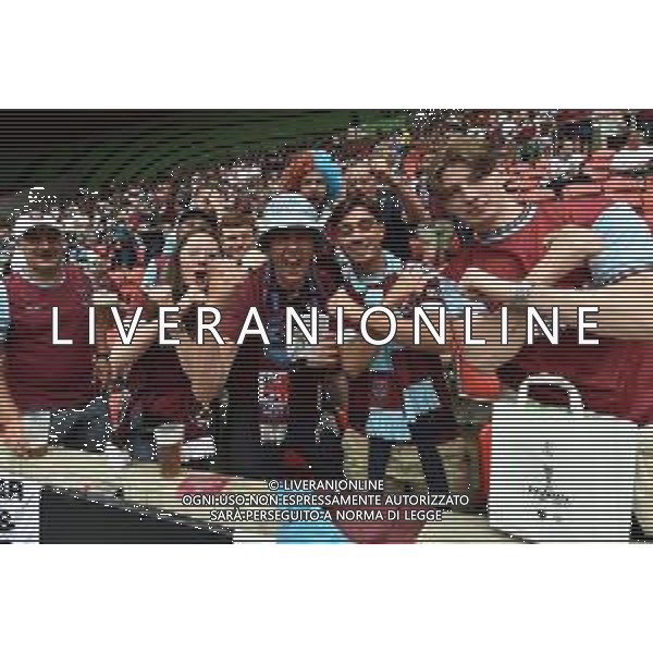 TVRG tifosi West Ham United Fiorentina vs West Ham United Praga (CZE) 07-06-2023 Eden Arena Finale UEFA Conference League foto Roberto Garavaglia/ag. Aldo Liverani sas/AGENZIA ALDO LIVERANI SAS