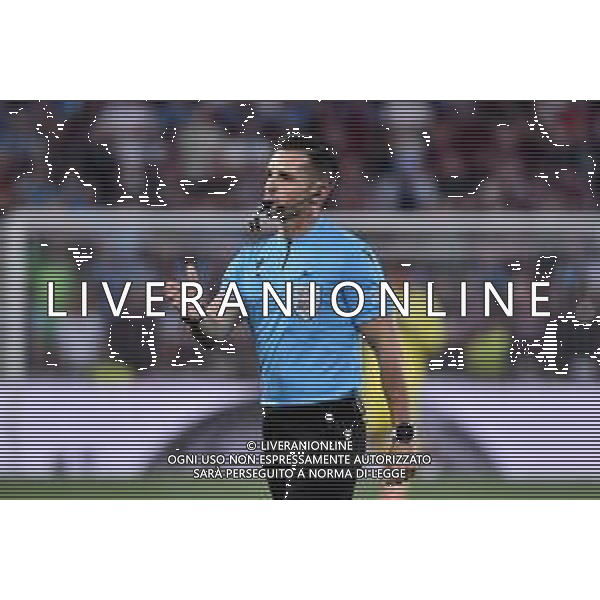 TVRG l\'arbitro Carlos del Cerro Grande (SPA) Fiorentina vs West Ham United Praga (CZE) 07-06-2023 Eden Arena Finale UEFA Conference League foto Roberto Garavaglia/ag. Aldo Liverani sas/AGENZIA ALDO LIVERANI SAS