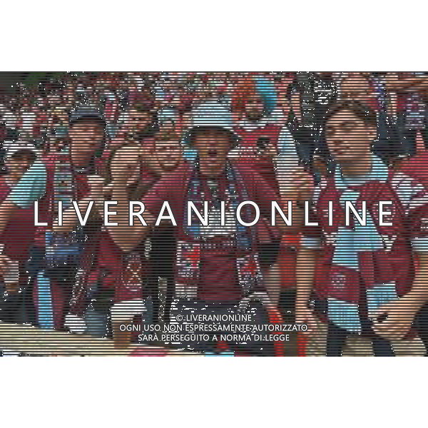 TVRG tifosi West Ham United Fiorentina vs West Ham United Praga (CZE) 07-06-2023 Eden Arena Finale UEFA Conference League foto Roberto Garavaglia/ag. Aldo Liverani sas/AGENZIA ALDO LIVERANI SAS