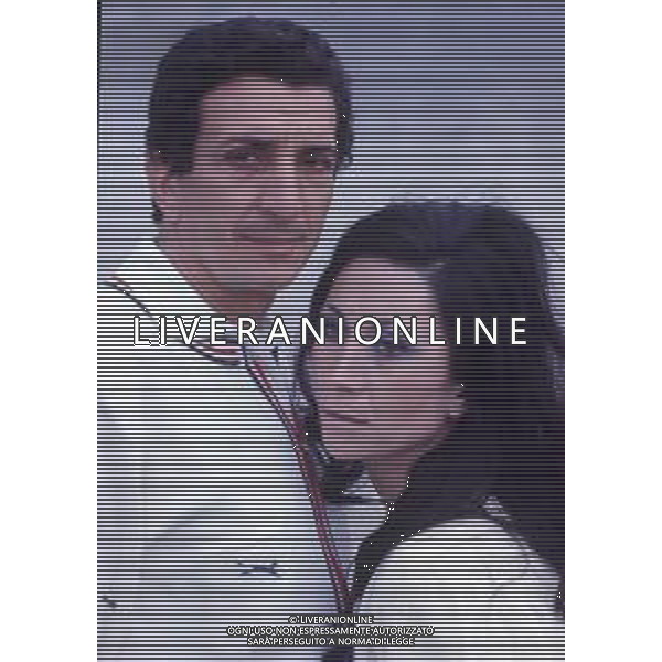 DIAP-RETROSPETTIVA LUIGI VANNUCCHI ATTORE NELLA FOTO LUIGI VANNUCCHI CON LA MOGLIE FRANCA CUOGHI A MILANO NELL\'ANNO 1978 AG ALDO LIVERANI SAS