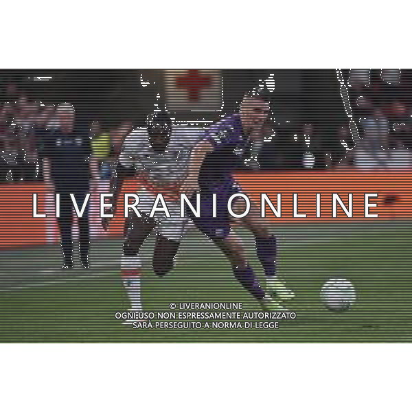 TVRG Michail Gregory Antonio (West Ham United) e Nikola Milenkovic (Fiorentina) Fiorentina vs West Ham United Praga (CZE) 07-06-2023 Eden Arena Finale UEFA Conference League foto Roberto Garavaglia/ag. Aldo Liverani sas/AGENZIA ALDO LIVERANI SAS