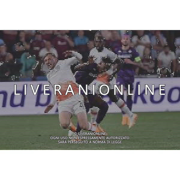TVRG Jarrod Bowen (West Ham United) e Christian Kouame\' (Fiorentina) Fiorentina vs West Ham United Praga (CZE) 07-06-2023 Eden Arena Finale UEFA Conference League foto Roberto Garavaglia/ag. Aldo Liverani sas/AGENZIA ALDO LIVERANI SAS